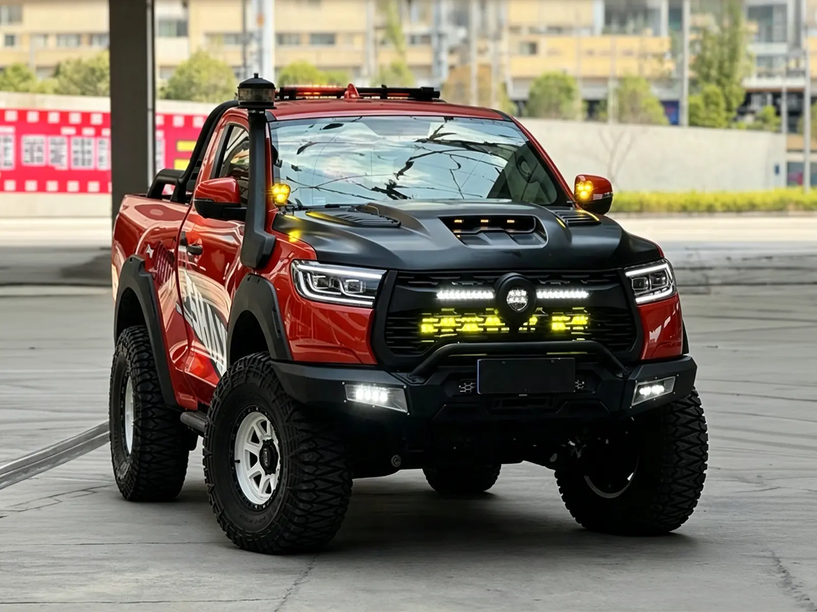 GWM Cannon / Poer P-Series / Off-Road Steel Bullbar product image 1