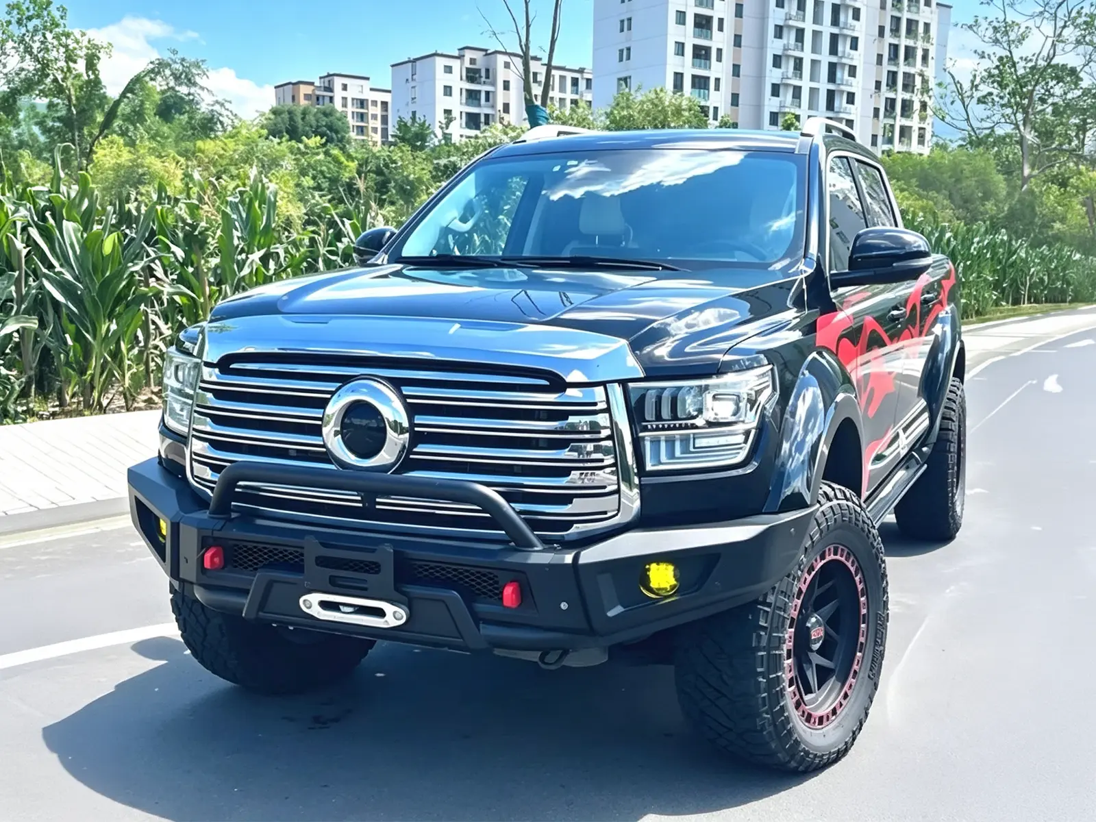 GWM Cannon Alpha / Poer Sahar Steel Bullbar product image 1