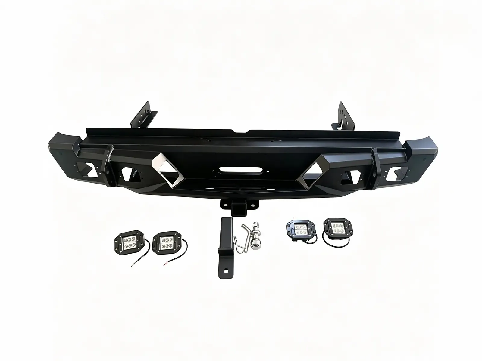 GWM Cannon / Poer / P-Series Passenger Heavy-Duty Steel Rear Bar product image 1
